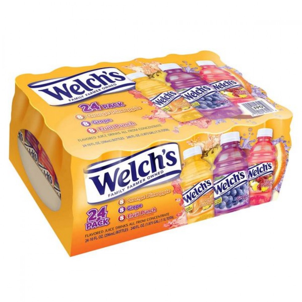 WELCH'S JUGOS SURTIDOS 10 ONZ 24 UNIDADES 