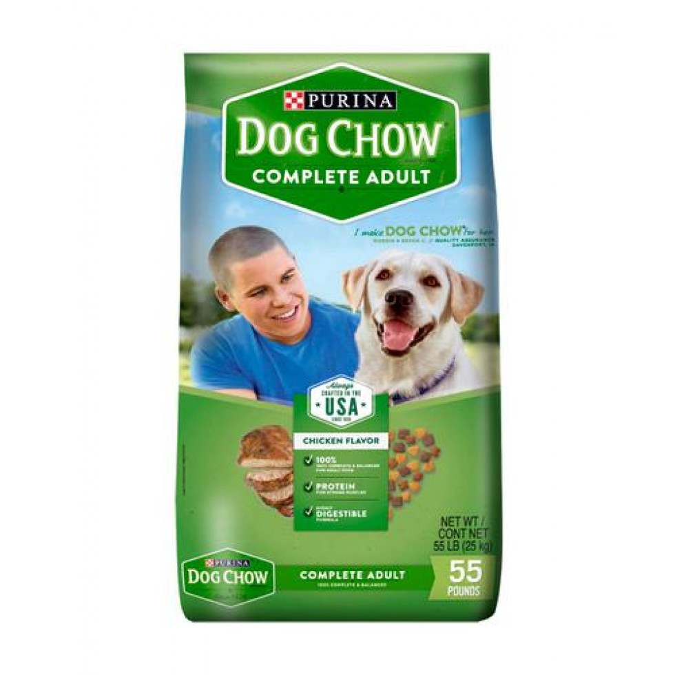 PURINA COMIDA DE PERRO DOG CHOW (SACO 55 LB.)