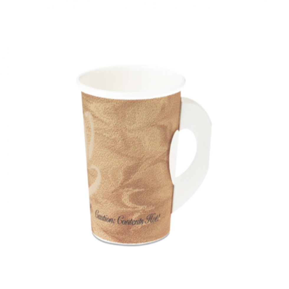 VASO DE  CARTON CON ASA 6OZ 