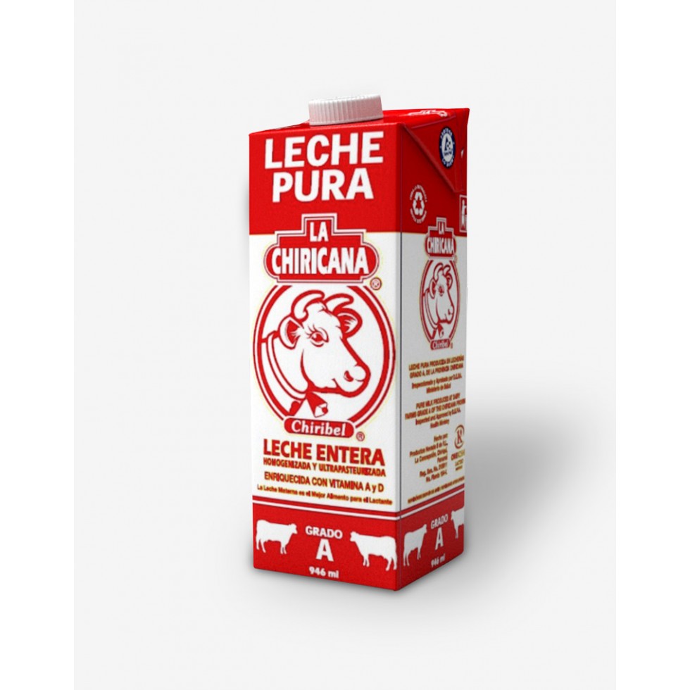 La Chiricana Leche Entera 946 ml