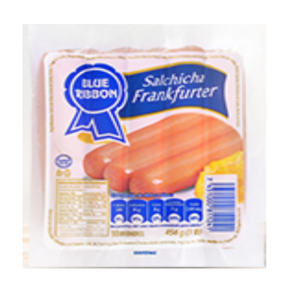 Blue Ribbon Salchicha Frankfurter 400gr