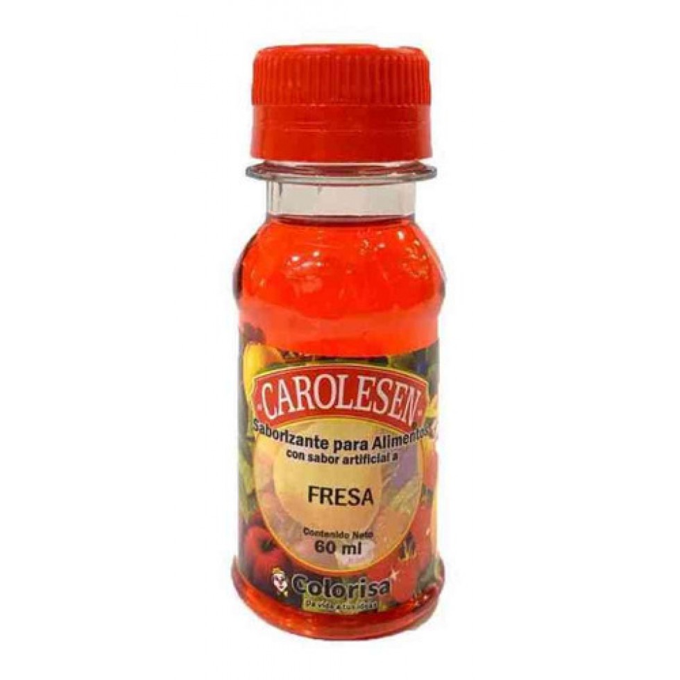 CAROLESEN SABORIZANTE FRESA 60ML