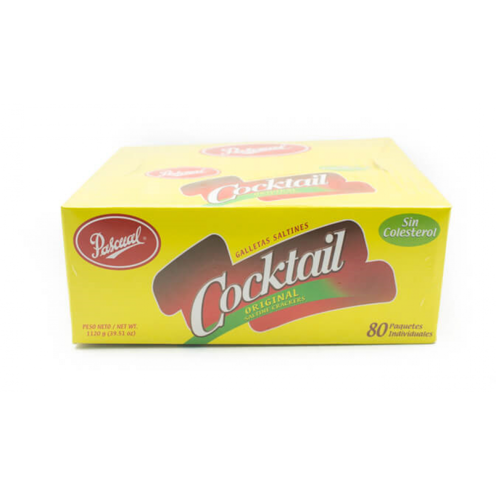 Pascual Galleta Cocktail Caja 80 Paquetes