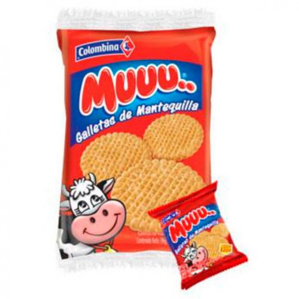 Muu Galleta De Mantequilla 12uni