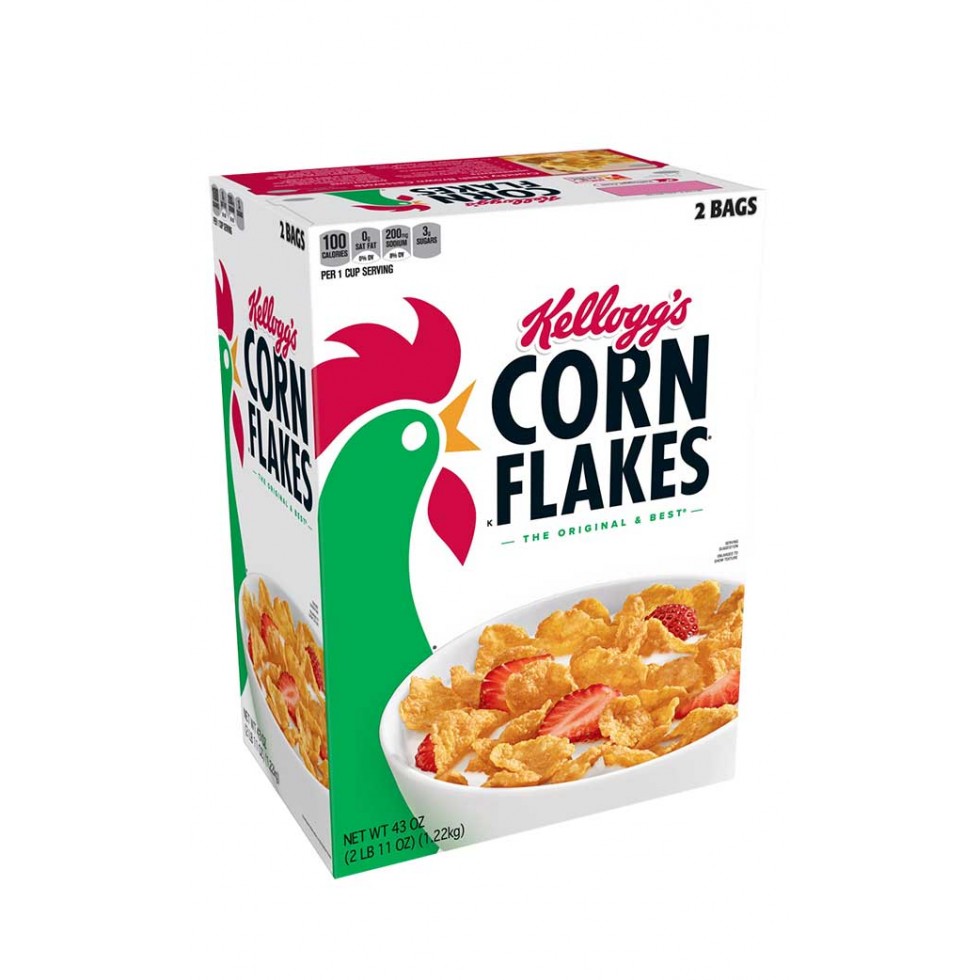 Kelloggs Corn Flakes Original 2 Pack	