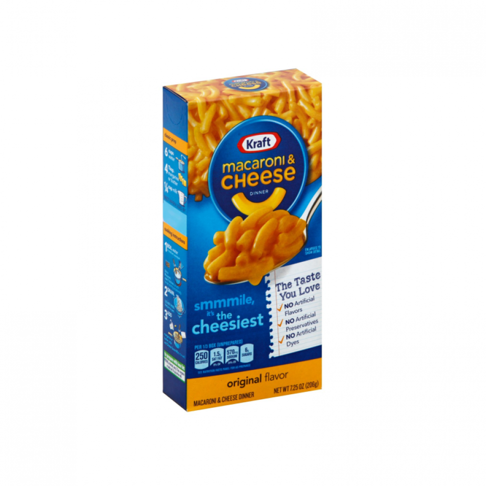 Kraft Macaroni & Cheese (Coditos con Queso)