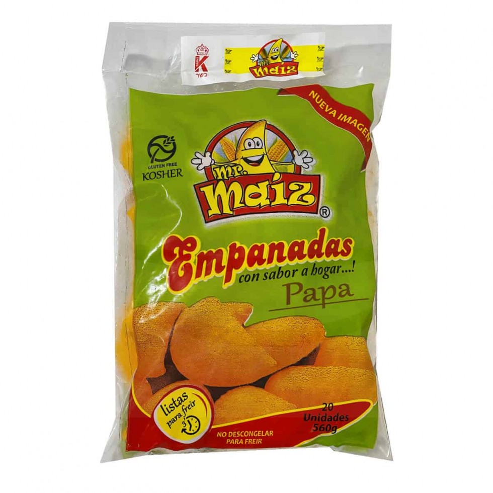 MR MAIZ EMPANADA ROPA VIEJA/POLLO/VEG 10 UDS 