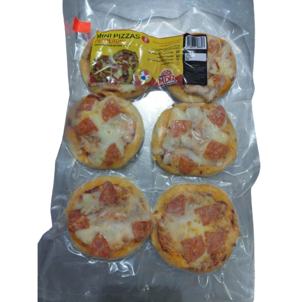 mini pizzas 3" 6pk MDB