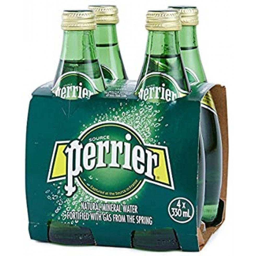 AGUA PERRIER (330 ML) 4PK  